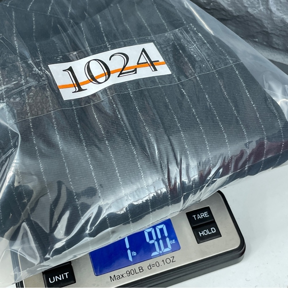 Ralph Lauren & Co. Clothiers Mens M Black Chalk Line Cotton Blazer Jacket 1024 - Picture 8 of 8